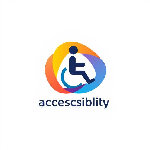Accessibility logo representing inclusivity and universal access.