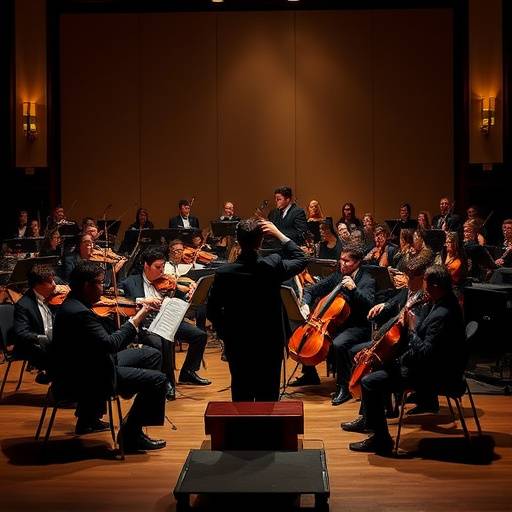 Example of studio portfolio - Photography of the Seattle Symphony Orchestra.