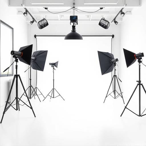 Interior of Capture Studios, showing a modern and well-equipped photography space