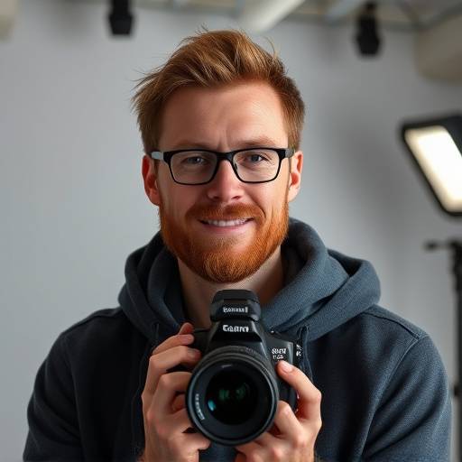 Portrait of Ben Carter, a skilled and creative photographer at Capture Studios